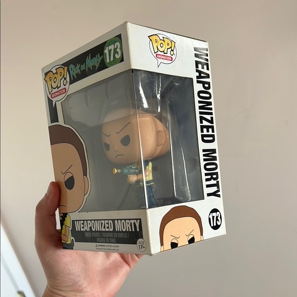 Funko Pop! Animation: Rick and Morty - Weaponized Morty Figure - Picture 2 of 7